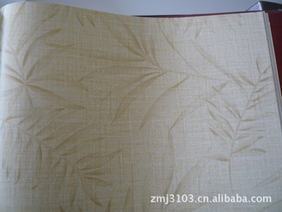 墙纸米兰墙纸纯纸时尚叶子 客厅卧室满铺墙纸9-E-p1080670 美观与实用的家居装饰之选